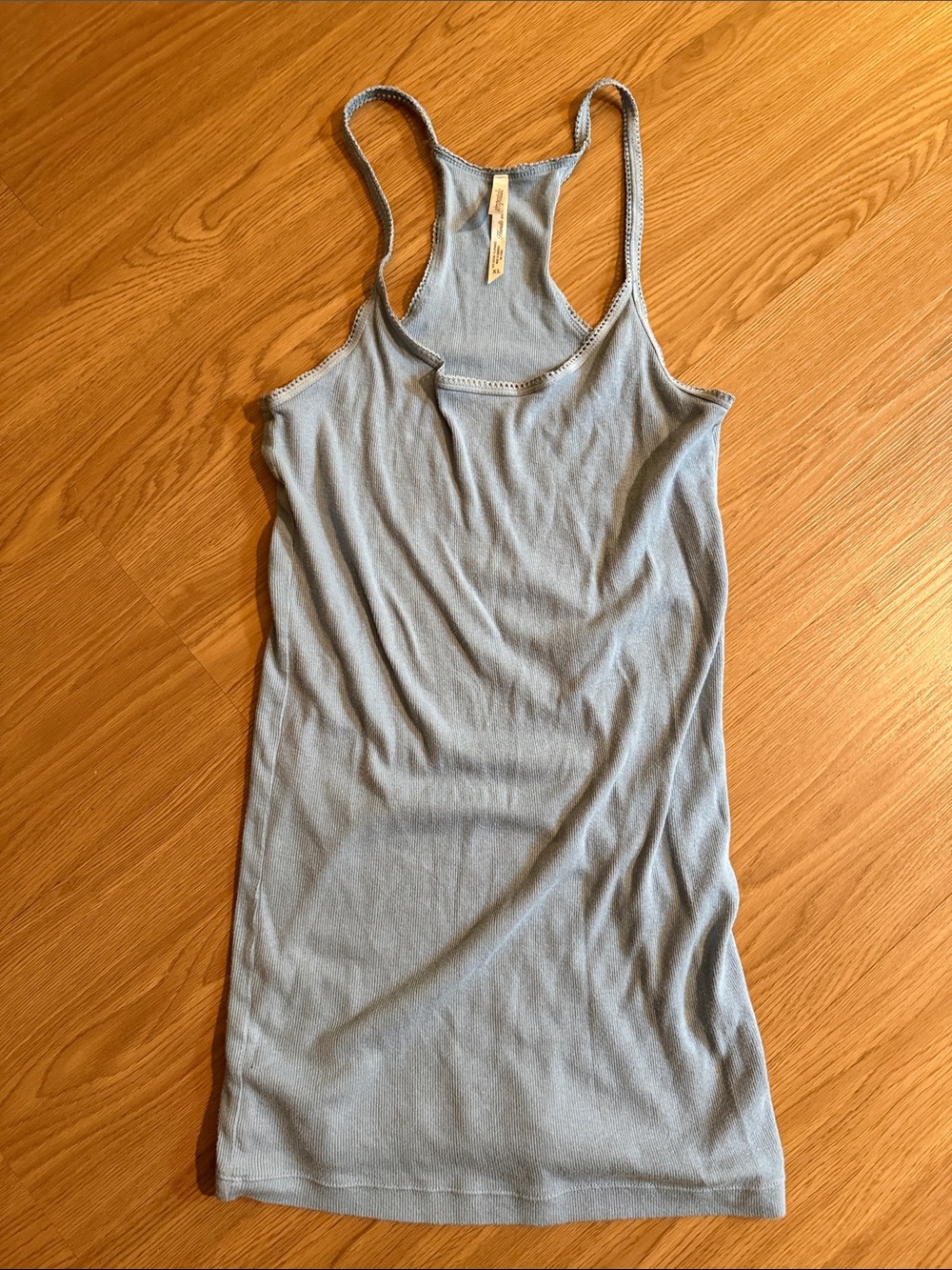 Vintage Y2K Aeropostale Long Ribbed Racerback Tank Top